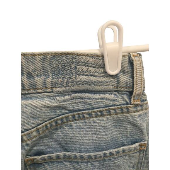 Revice Womens Tapered Jeans 27 Straight Light Wash Classic USA Preppy Boho Denim - Picture 7 of 10